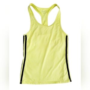 Body Central Workout Tank Womens Large‎ Neon Yellow